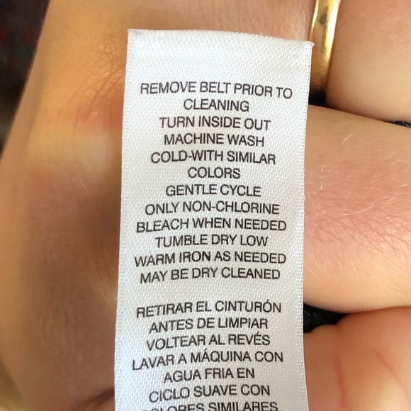 SOLD Chico’s Collection Blue & White Vertical Stripe Belted Jumpsuit Sleeveless - Picture 14 of 14